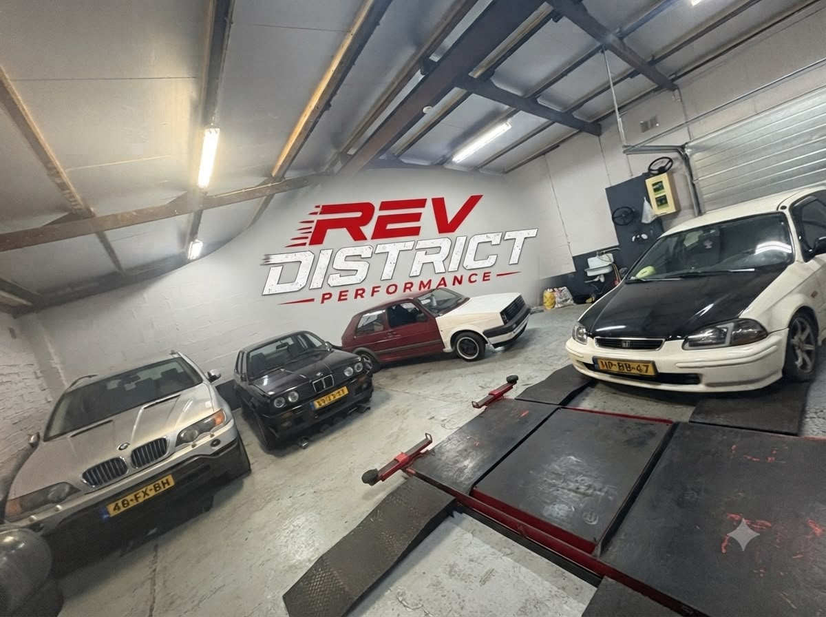 Detail uit de werkplaats van Rev District